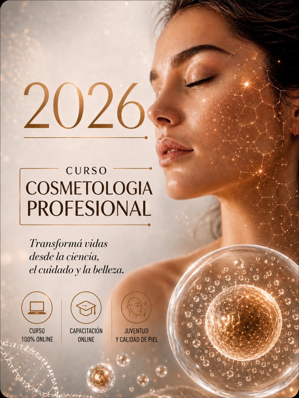 Curso Cosmetología Profesional 2026